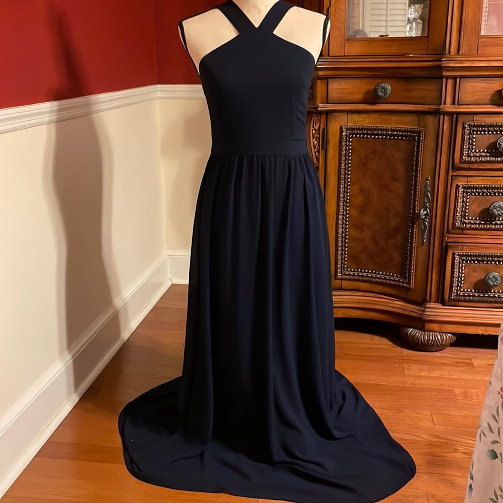 Blue maxi dress